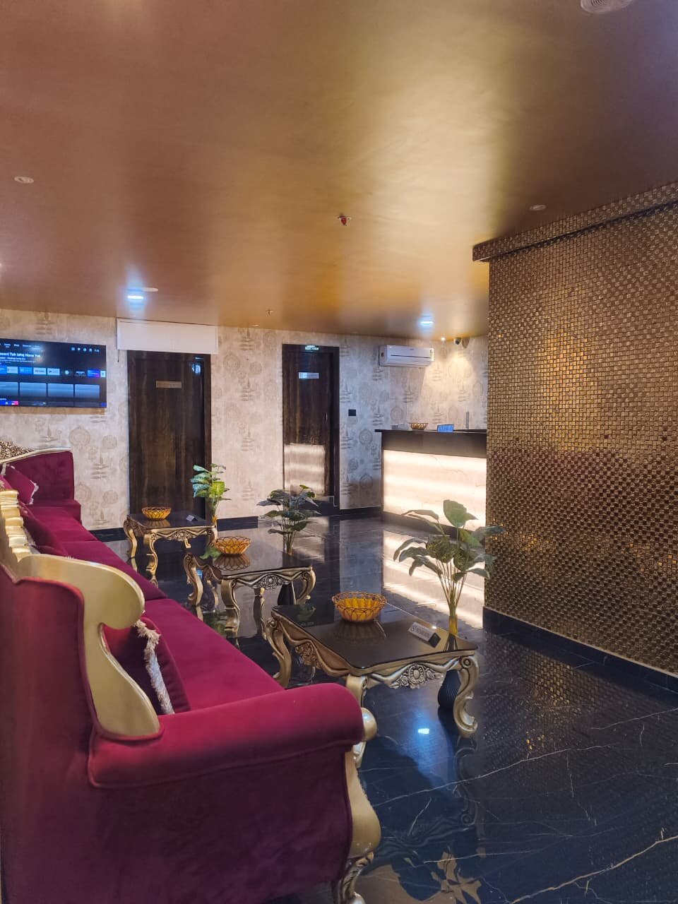 Guest waiting area