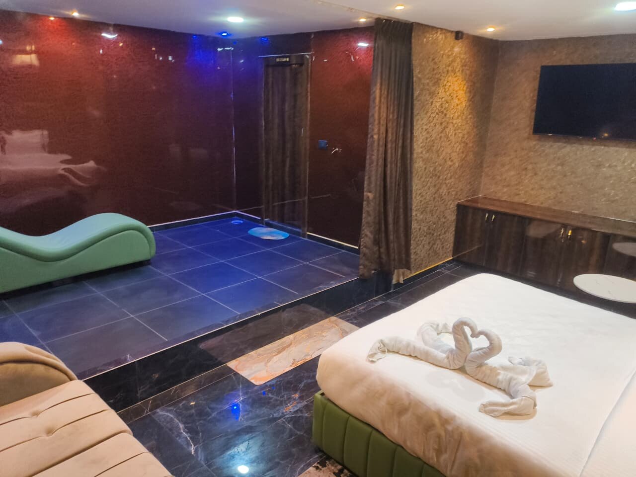 VIP Suite — seating corner